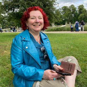 woman in the park